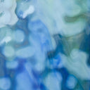 Glass Sheet Mixed Colors Mottled w/ Green/White/Blue Streaky