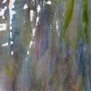 Glass Sheet Mixed Colors with a Ripple Texture (White, Green, Purple, Blue)