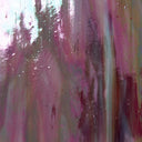 Glass Sheet Red Streaky w/ Multi Colors and Iridescent Finish