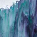 Glass Sheet Blue Streaky w/ multi color