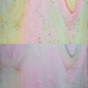 Glass Sheet Pink Streaky w/ Multi Colors and Iridescent Finish