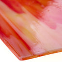 Glass Sheet Mixed Colors Streaky w/ Red/White/Yellow