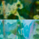 Glass Sheet Mixed Colors Mottled  w/ Multi Colors