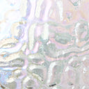 Iridescent Finish Glass Sheet Pastel Cathedral with Flemish Texture
