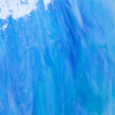 Glass Sheet Blue Streaky w/ multi color