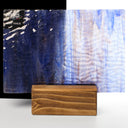 Rippled Glass Sheet Mixed Colors Streaky w/ Multi Colors