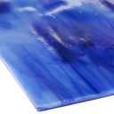 Glass Sheet Blue Streaky w/ multi color