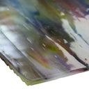 Glass Sheet Mixed Colors with a Ripple Texture (White, Green, Purple, Blue)