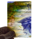 Rippled Glass Sheet Mixed Colors Streaky w/ Multi Colors
