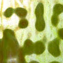 Glass Sheet Mixed Colors Mottled  w/ Green/Purple/White Streaky