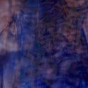 Rippled Glass Sheet Blue Streaky w/ Multi Colors and Iridescent Finish