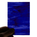 Glass Sheet Blue Streaky w/ multi color