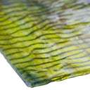 Rippled Glass Sheet Mixed Colors Streaky w/ Multi Colors