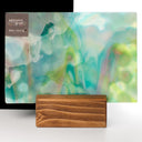 Glass Sheet Mixed Colors Mottled  w/ Multi Colors
