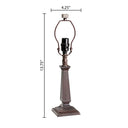 13.75"H Table Lamp Base