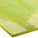 Glass Sheet Mixed Colors Green Streaky w/ Multi Colors