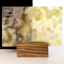 Glass Sheet Mixed Colors Mottled  w/ Yellow/White/Purple Streaky