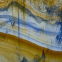 Glass Sheet Mixed Colors Streaky w/ Orange and Aqua