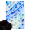 Glass Sheet Blue and White Mottled