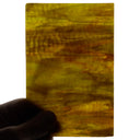 Rippled Glass Sheet Mixed Colors Streaky w/ Multi Colors
