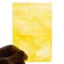 Glass Sheet Orange with Yellow Streaky
