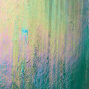 Iridescent Finish Glass Sheet Green and Blue Mixed Colors Streaky w/ Multi Colors