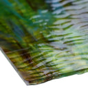Rippled Glass Sheet Mixed Colors Streaky w/ Multi Colors