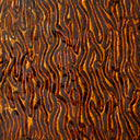 Glass Sheet Orange Ripple Glass with Mirror Backing