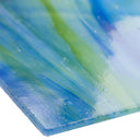 Glass Sheet Mixed Colors Streaky w/ multi colors