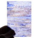 Rippled Glass Sheet Mixed Colors Streaky w/ Multi Colors
