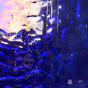 Glass Sheet Blue Iridescent quality