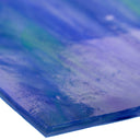 Glass Sheet Blue Colors Streaky w/ Multi Colors