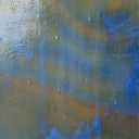 Glass Sheet Mixed Colors Streaky w/ Orange and Aqua