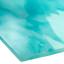 Glass Sheet Green Streaky w/ multi colors
