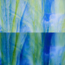 Glass Sheet Mixed Colors Streaky w/ multi colors