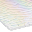 Iridescent Finish Glass Sheet Pastel Cathedral with Ripple Texture