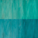 Glass Sheet Blue Streaky w/ multi color