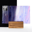 Glass Sheet Blue and Green Streaky