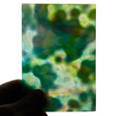 Glass Sheet Mixed Colors Mottled  w/ Multi Colors