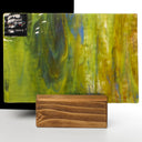 Rippled Glass Sheet Mixed Colors Streaky w/ Multi Colors