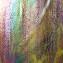 Glass Sheet Mixed Colors Streaky w/ Iridescent Finish