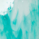 Glass Sheet Blue and White Streaky