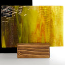 Rippled Glass Sheet Mixed Colors Streaky w/ Multi Colors