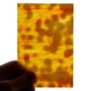 Glass Sheet Red with Mottled White Streaky