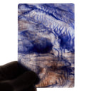 Rippled Glass Sheet Mixed Colors Streaky w/ Multi Colors