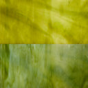 Glass Sheet Green Streaky w/ multi colors
