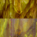 Glass Sheet Mixed Colors Streaky w/ Iridescent Finish