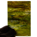 Rippled Glass Sheet Mixed Colors Streaky w/ Multi Colors