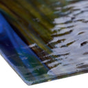 Rippled Glass Sheet Mixed Colors Streaky w/ Multi Colors