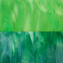 Glass Sheet Green Swirl